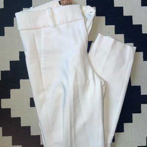 J.Crew White Dress Pants